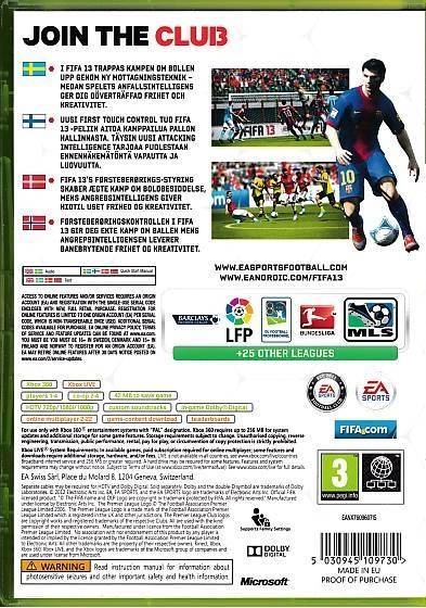 Fifa 13 - XBOX 360 (B Grade) (Genbrug)